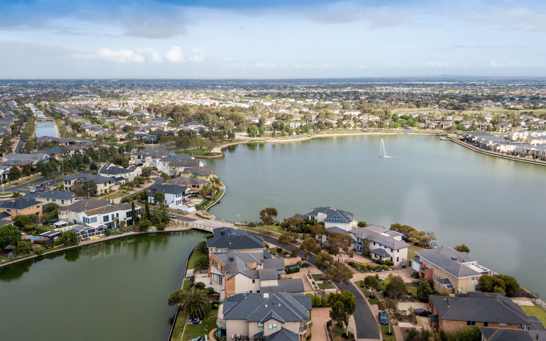 the real estate drone photography